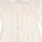 Girls Pink Embroidered Tulle Dress, 1, hi-res