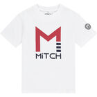 تيشيرت بالشعار باللون الأبيض للأولاد, 1, hi-res