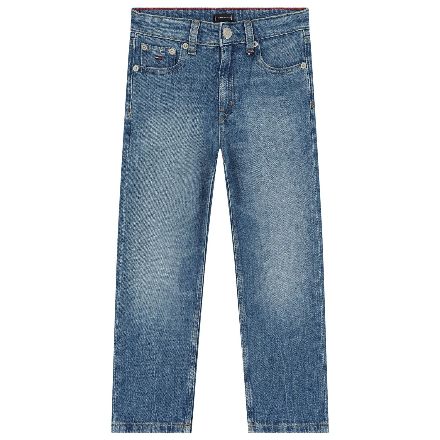 Boys Blue Denim Jeans, 1, hi-res