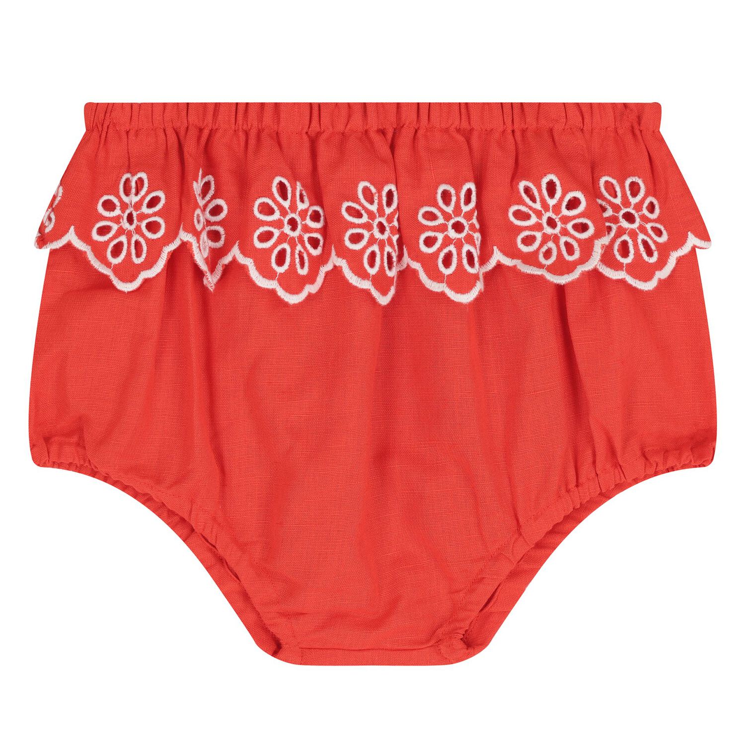 طقم للبنات فستان باللون الأحمر , 1, hi-res