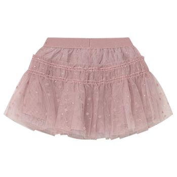 Younger Girls Pink Tulle Skirt
