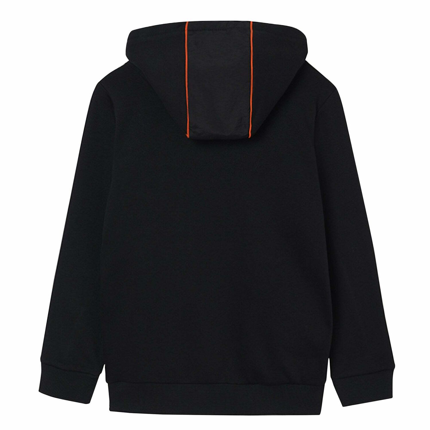 Boys Black Hooded Top, 1, hi-res image number null