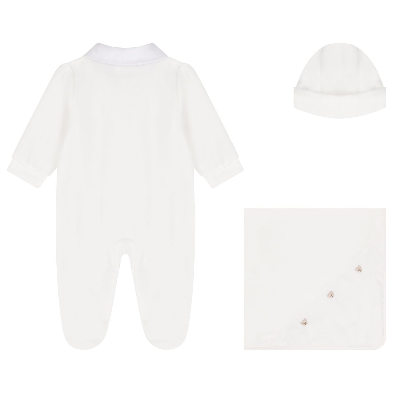 Baby Boys White Babygrow Gift Set, 2, hi-res