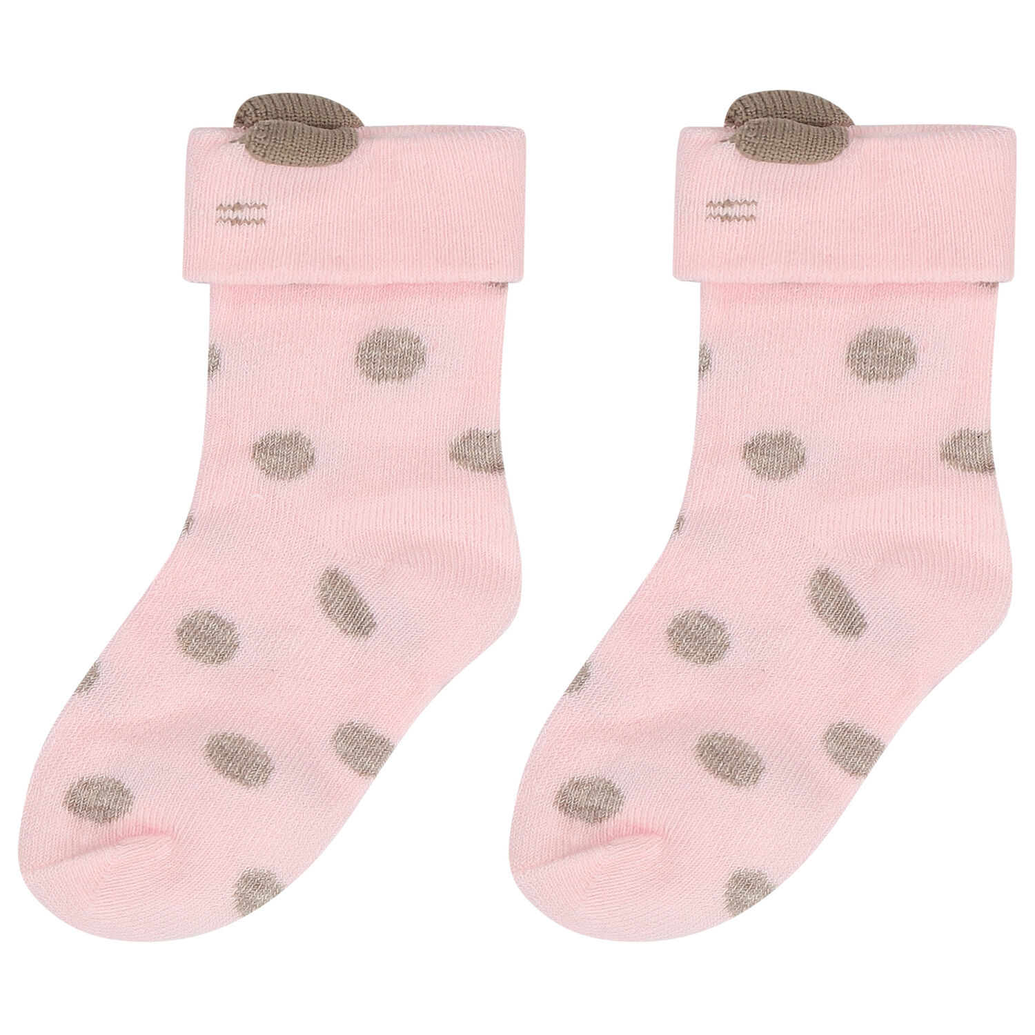 Baby Girls Pink Socks ( 4-Pack ), 1, hi-res