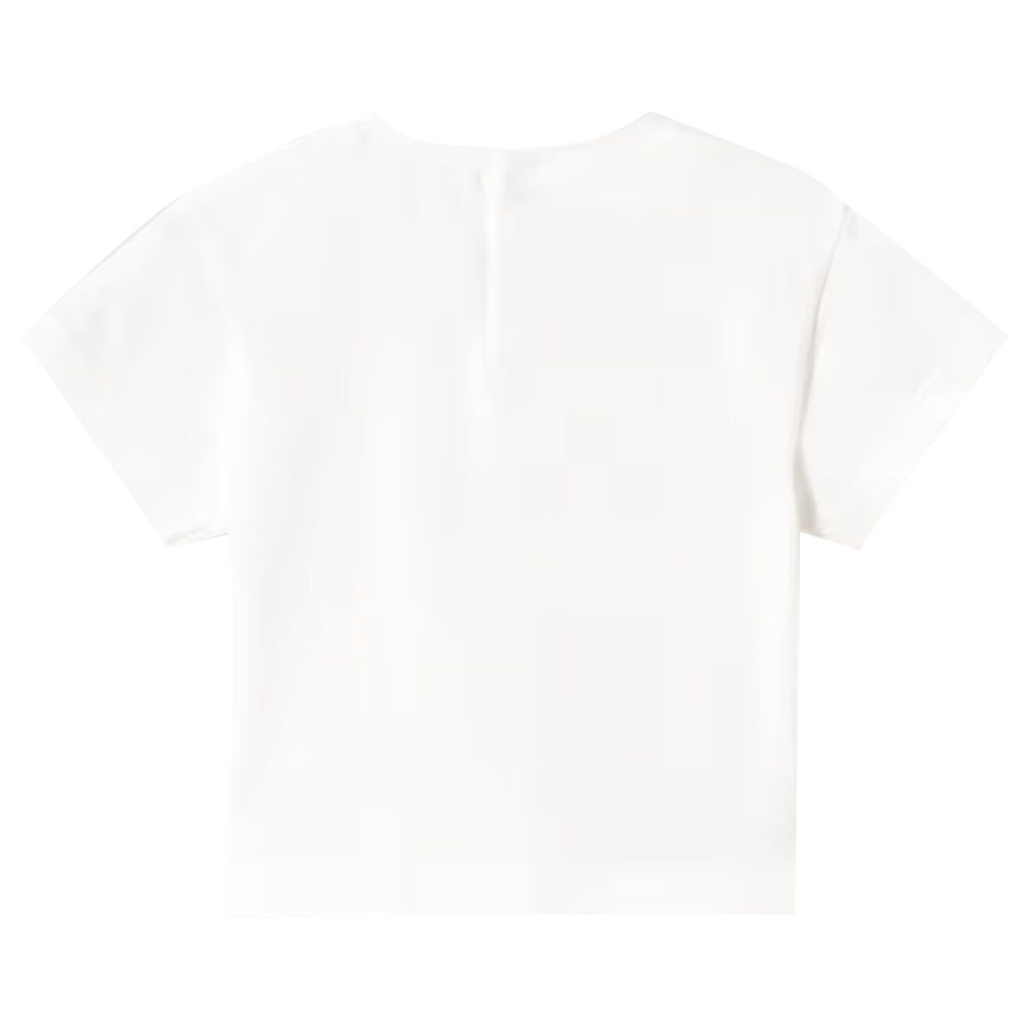 Younger Girls White Cherry T-Shirt, 2, hi-res