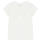 Boys White Polo Bear T-Shirt , 1, hi-res