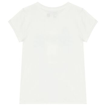 Boys White Polo Bear T-Shirt 