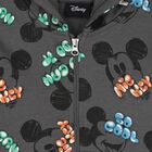 Boys Grey Disney Zip Up Top, 1, hi-res