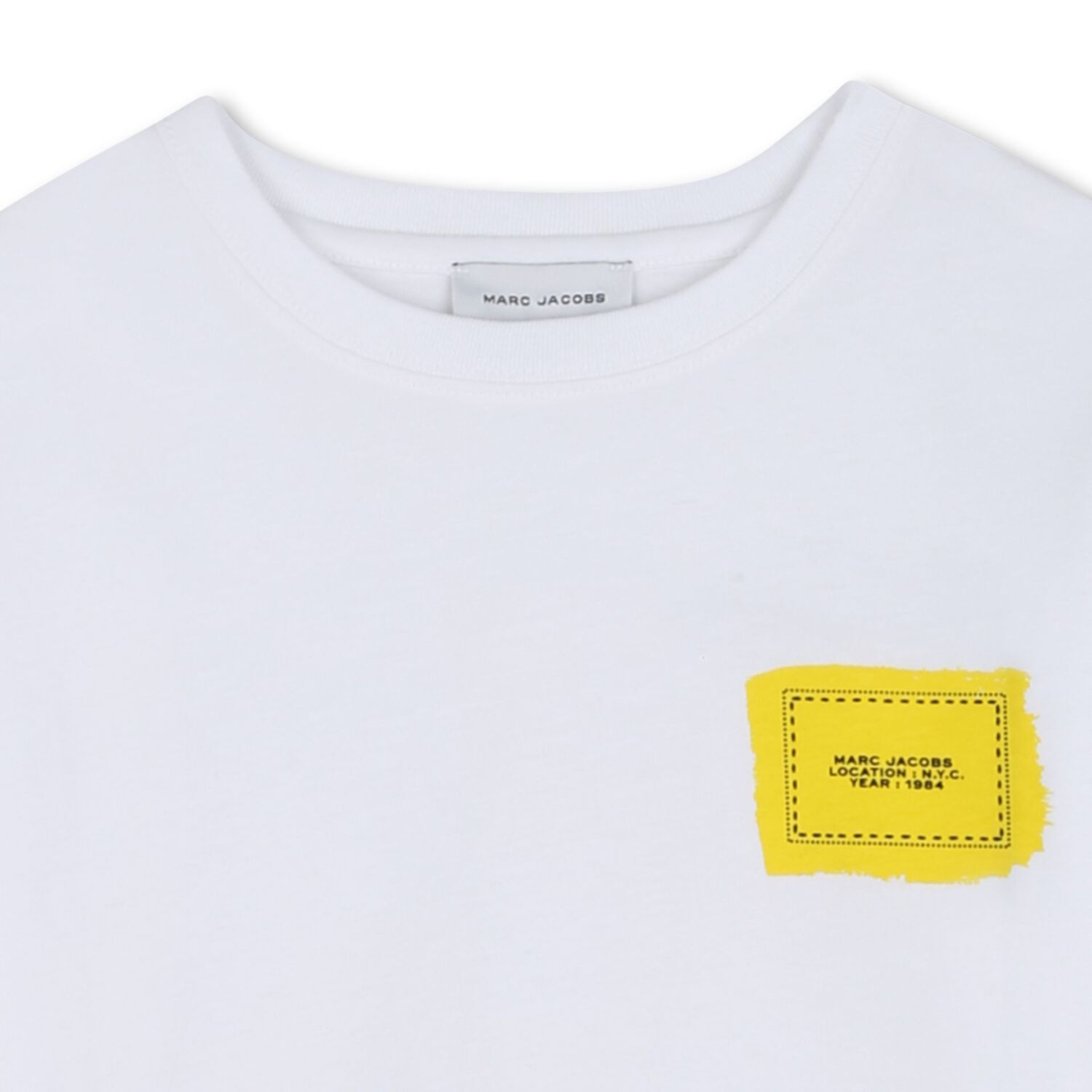 Boys White Logo T-Shirt, 1, hi-res