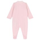 Baby Girls Pink GG Logo Babygrow Gift Set, 2, hi-res