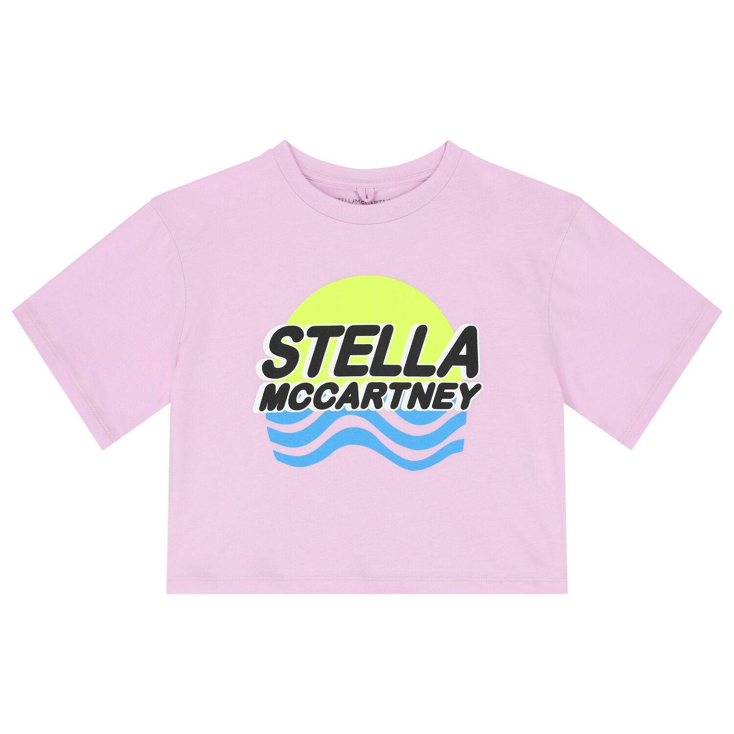 تيشيرت بنات بالشعار باللون البنفسجي, 1, hi-res image number null