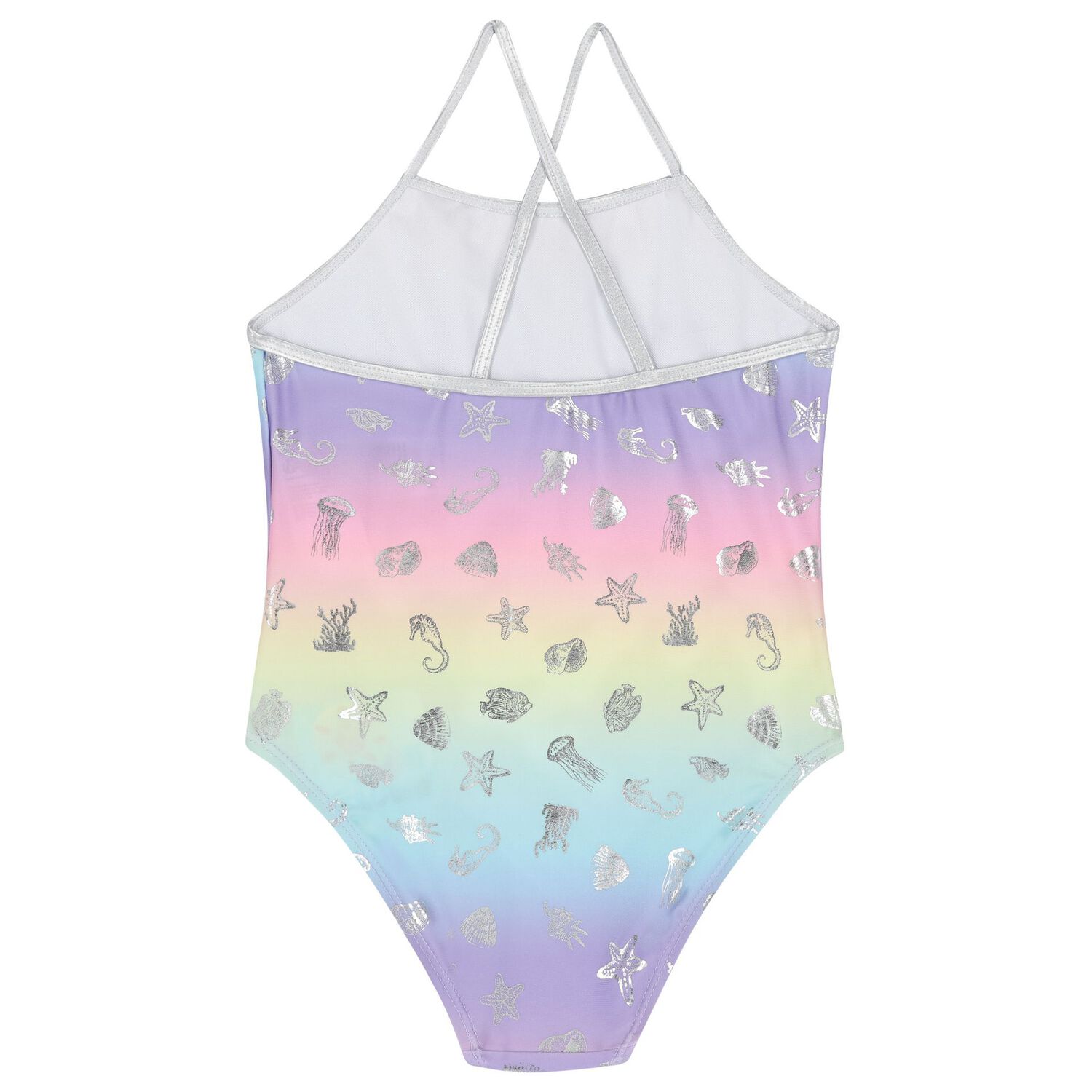 Girls Multi-Coloured Swimsuit, 1, hi-res image number null