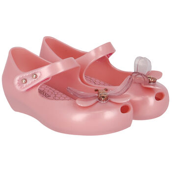 Younger Girls Pink Jelly Shoes