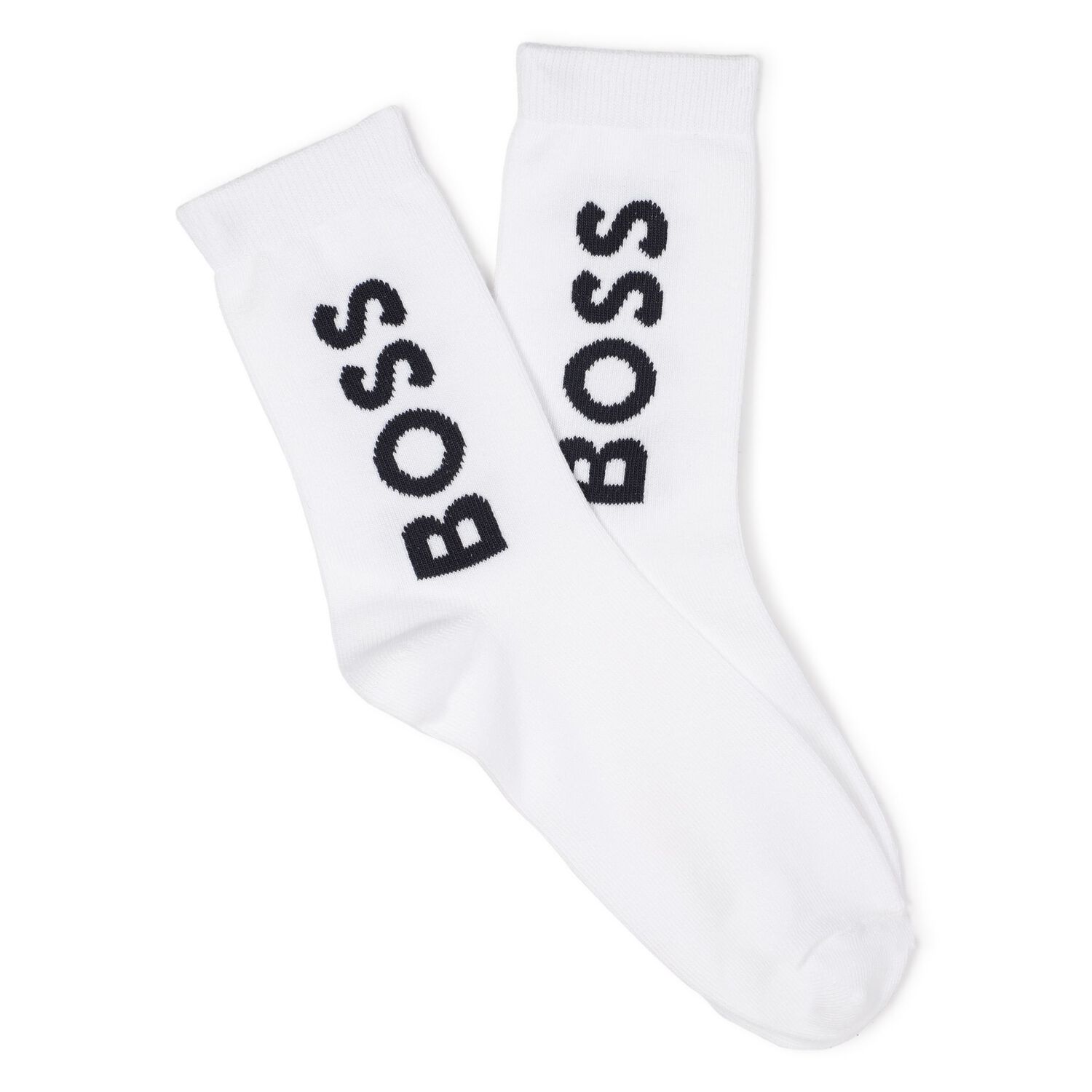 Boys White, Blue & Black Socks ( 3-Pack ), 2, hi-res