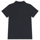 قميص بولو اولاد بشعار تيدى بير باللون الكحلى, 2, hi-res