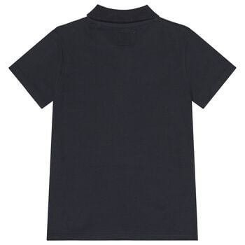 قميص بولو اولاد بشعار تيدى بير باللون الكحلى