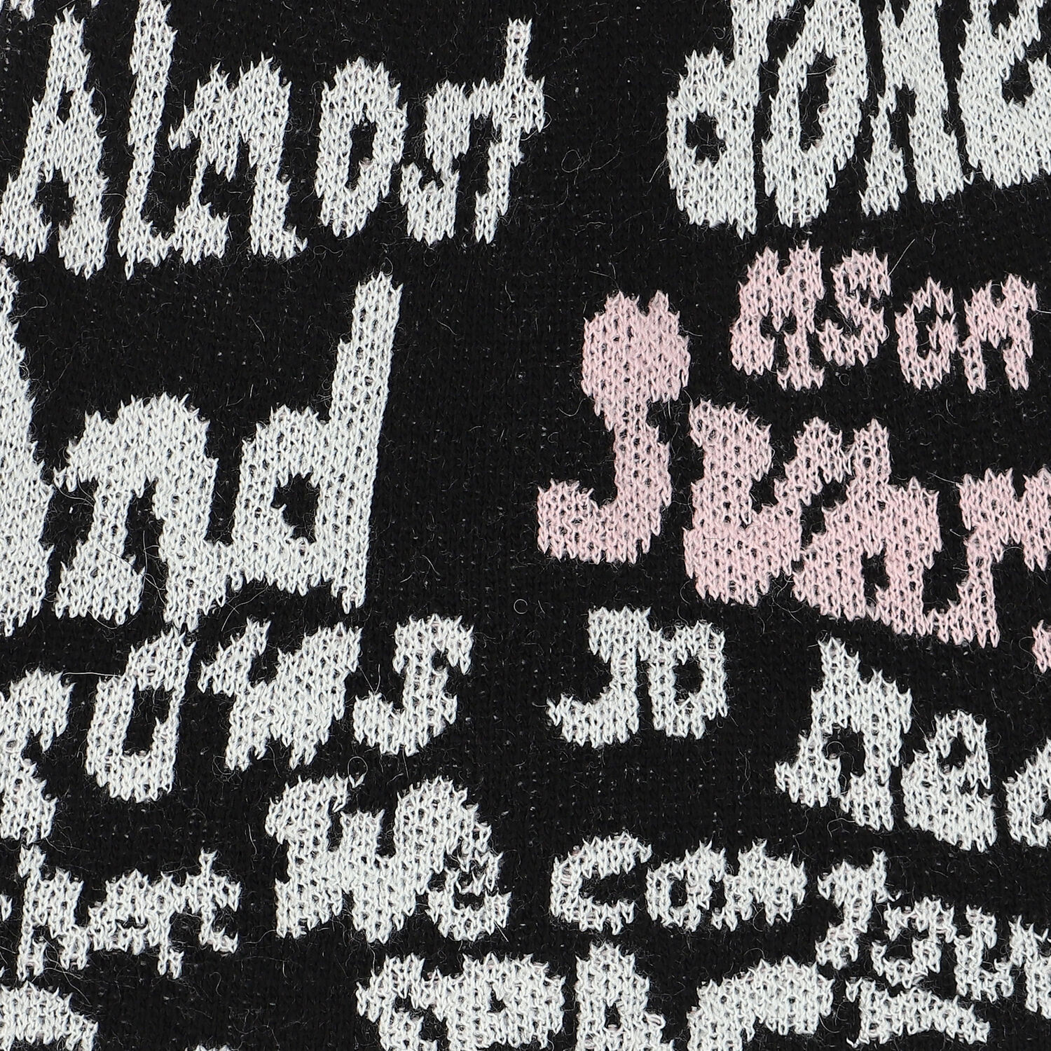 تنورة محبوكة باللون الاسود, 1, hi-res