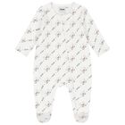 White Logo Babygrow Gift Set, 1, hi-res