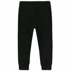 Boys Black Logo Joggers, 2, hi-res
