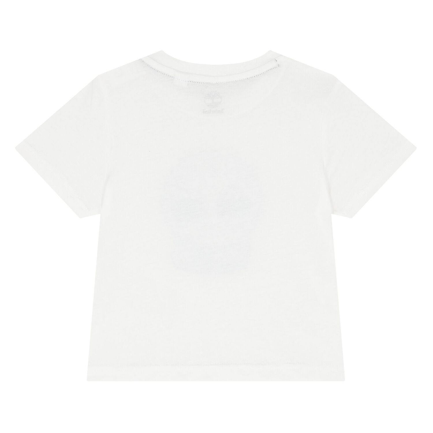 Younger Boys White Logo T-Shirt, 1, hi-res