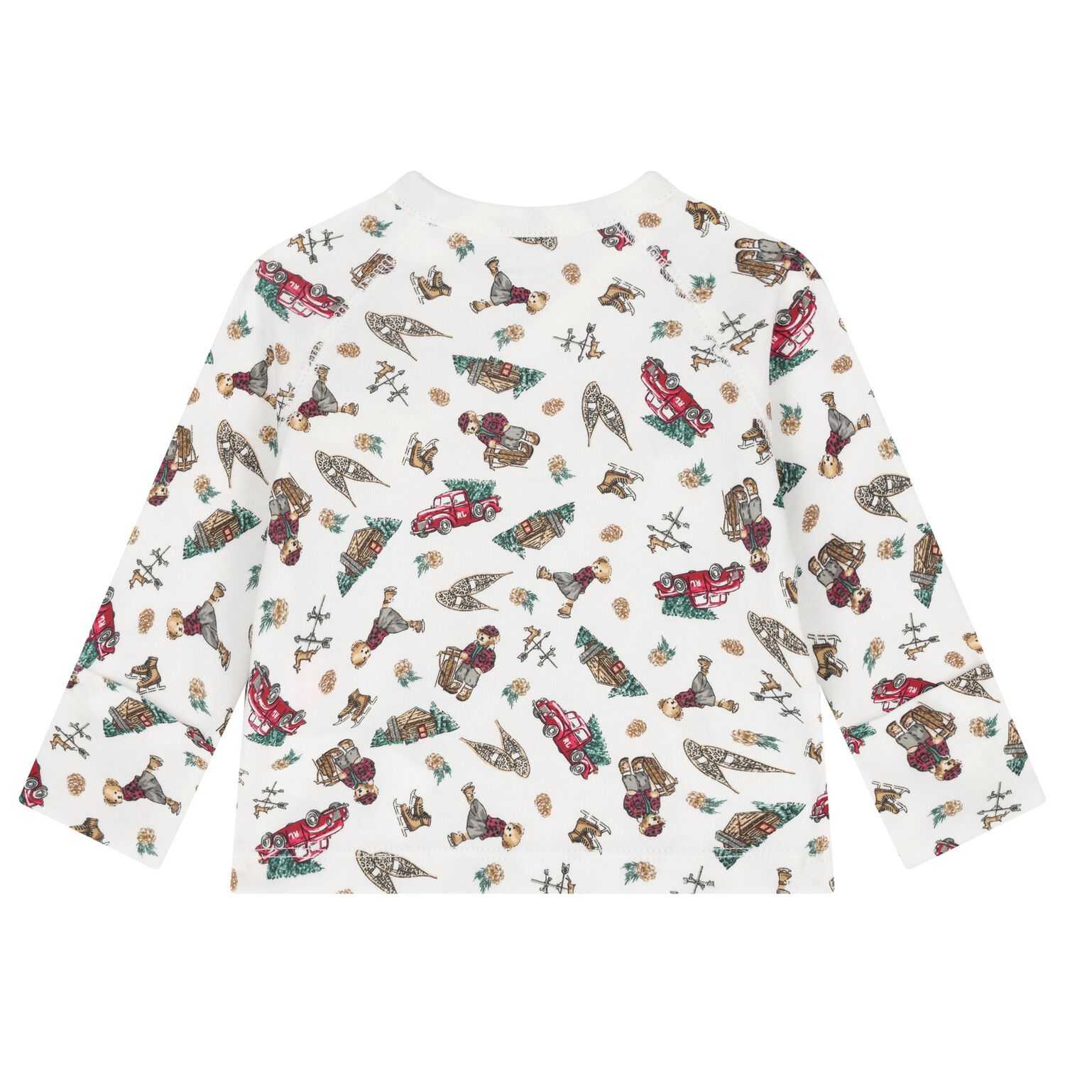 مجموعة هدايا بيبي جرو بولو بير باللون العاجي, 1, hi-res