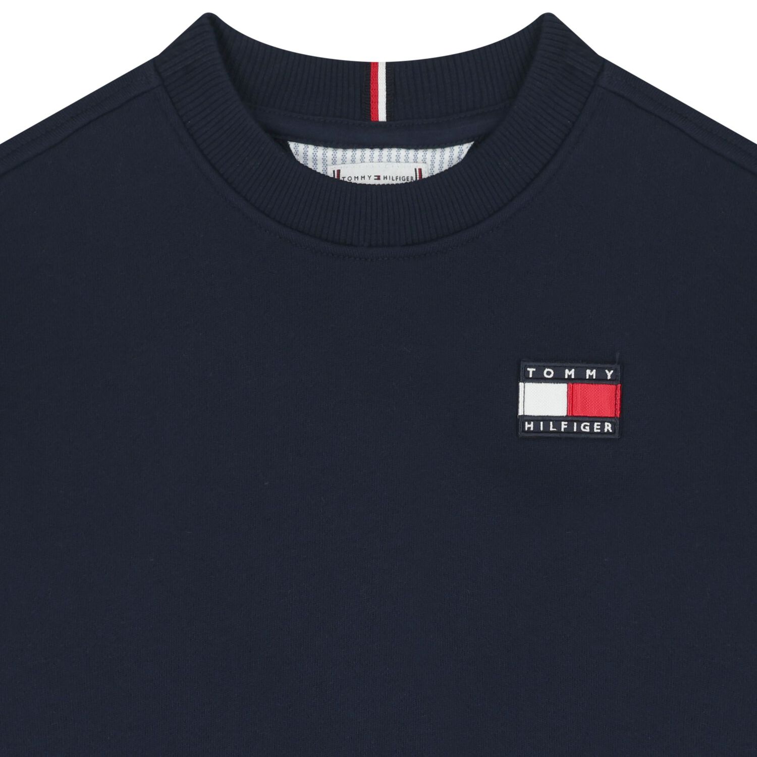 Boys Navy Blue Logo Tracksuit, 1, hi-res