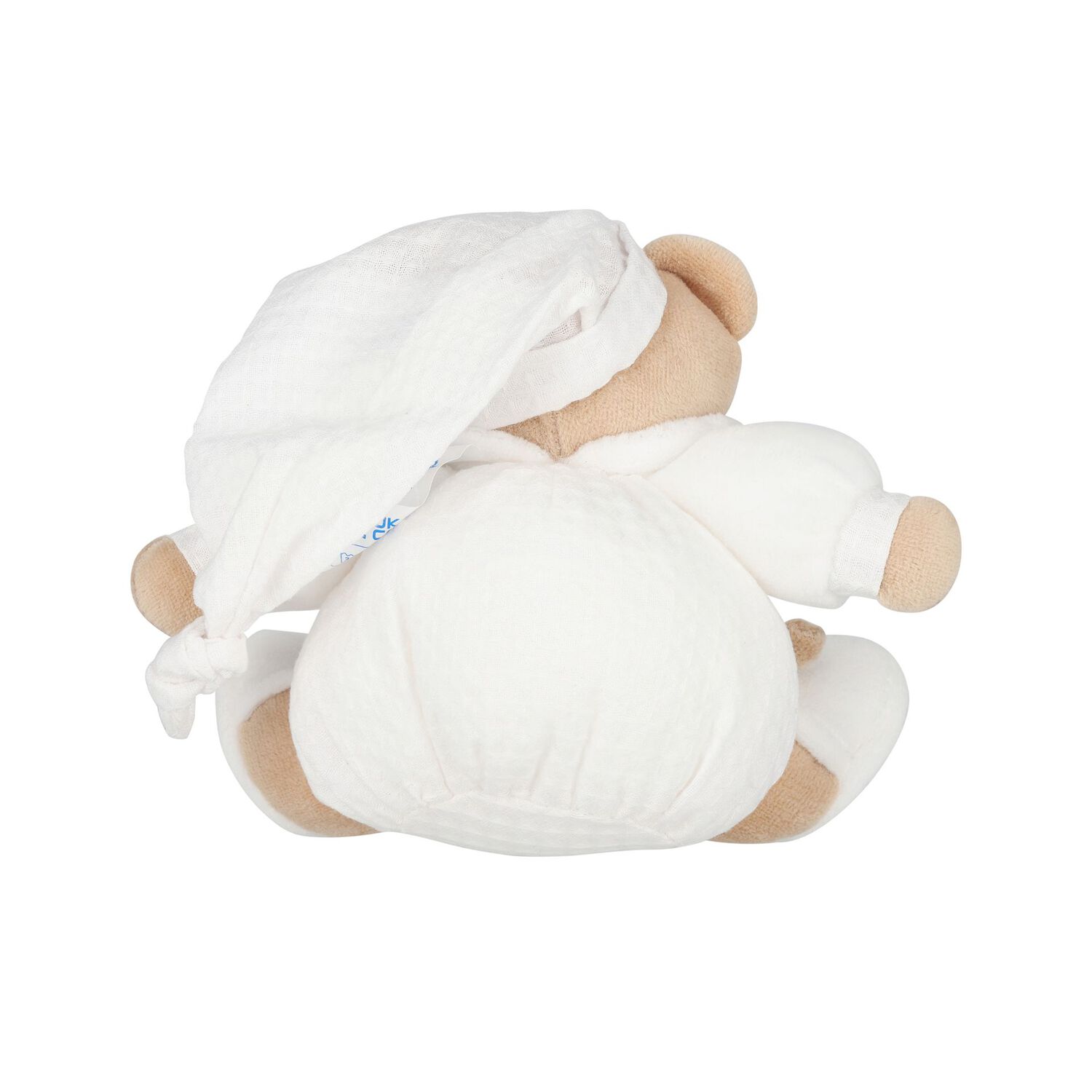 Beige & White Teddy Bear 13CM, 1, hi-res
