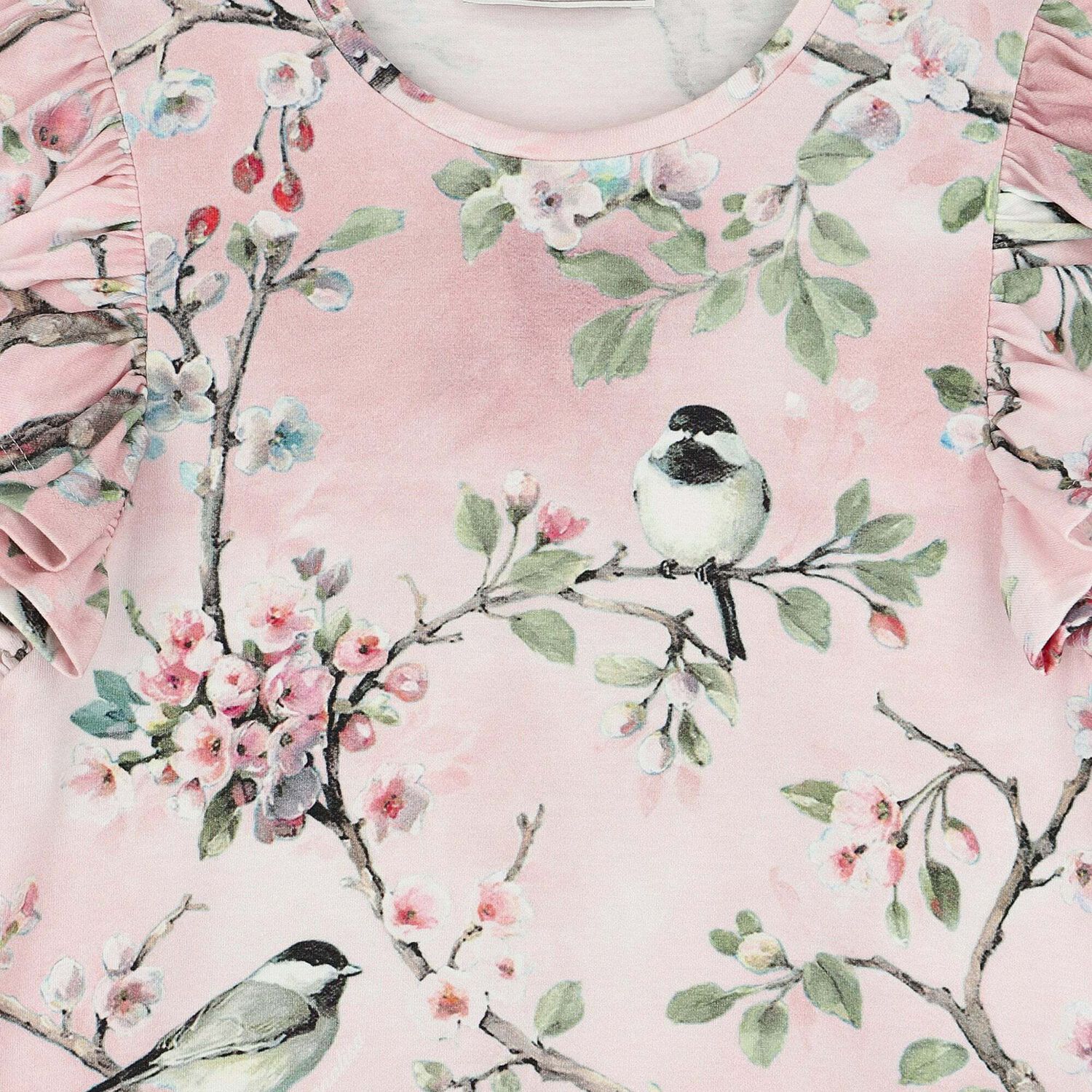 Girls Pink Floral Dress, 1, hi-res image number null