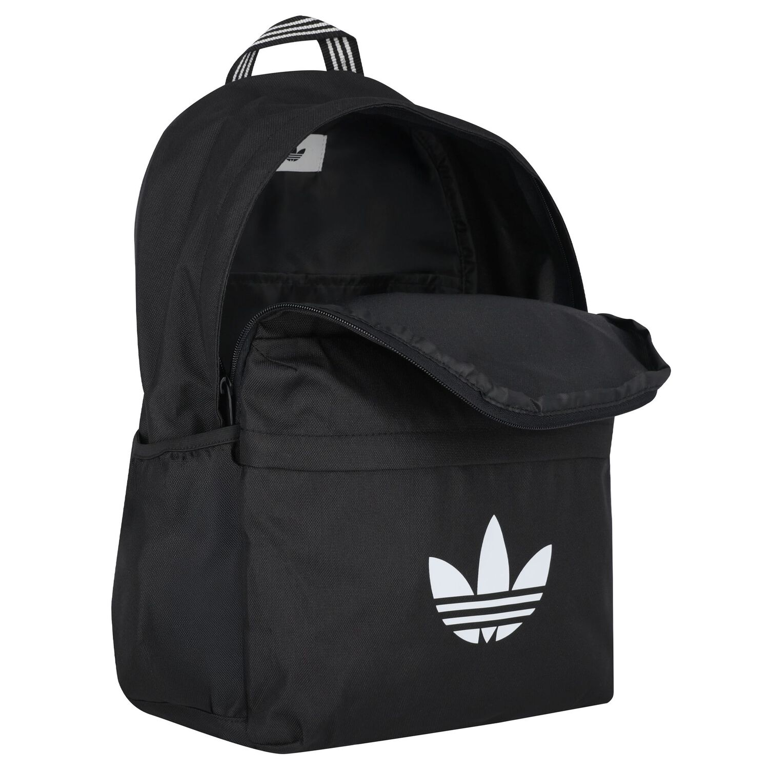 Black Logo Backpack, 1, hi-res