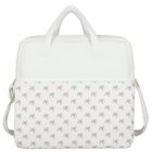Baby Girls White Logo Bow Changing Bag, 1, hi-res