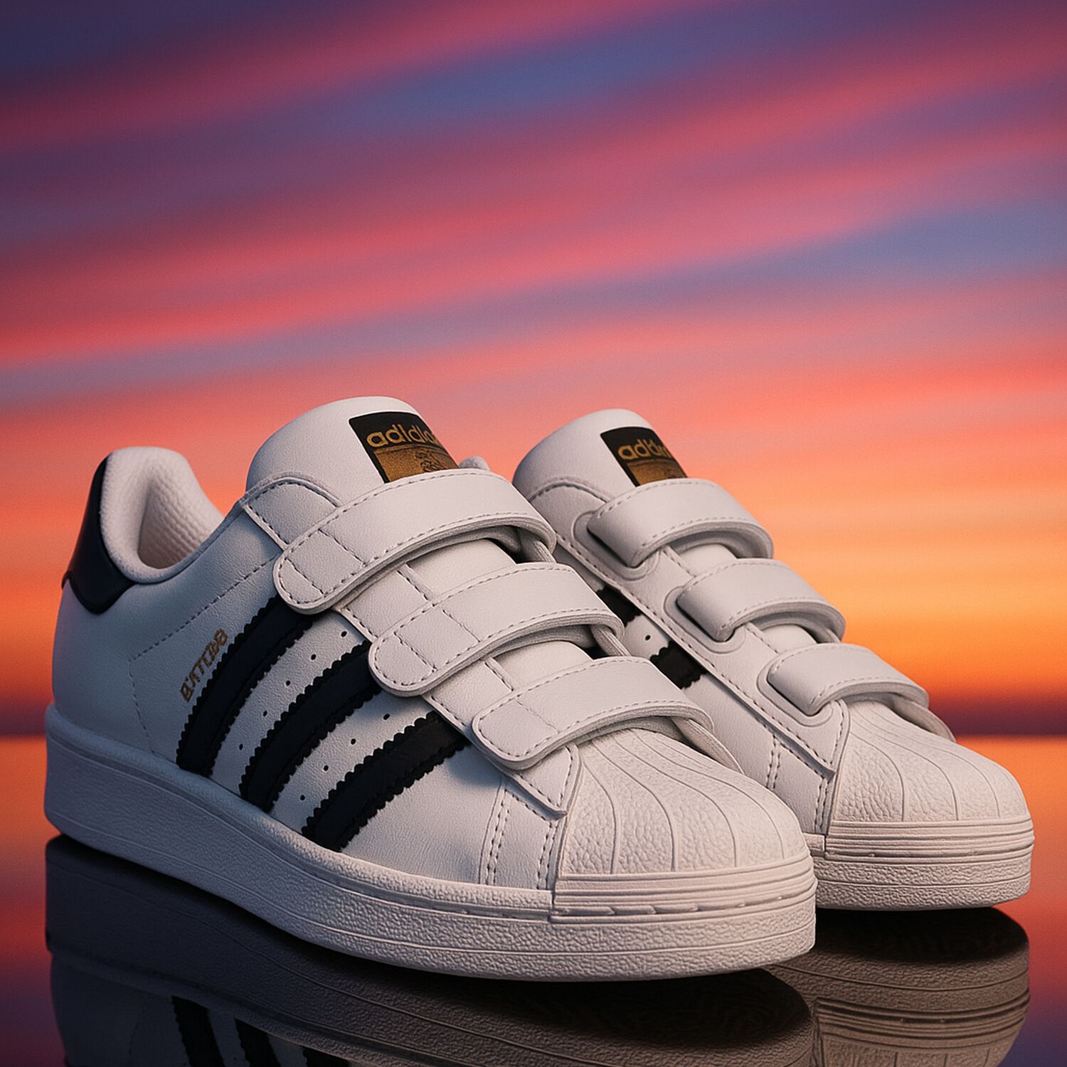 White Superstar Trainers, 2, hi-res