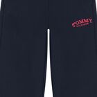 Girls Navy Blue Logo Joggers, 1, hi-res