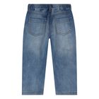 Younger Blue Teddy Bear Logo Denim Jeans, 1, hi-res