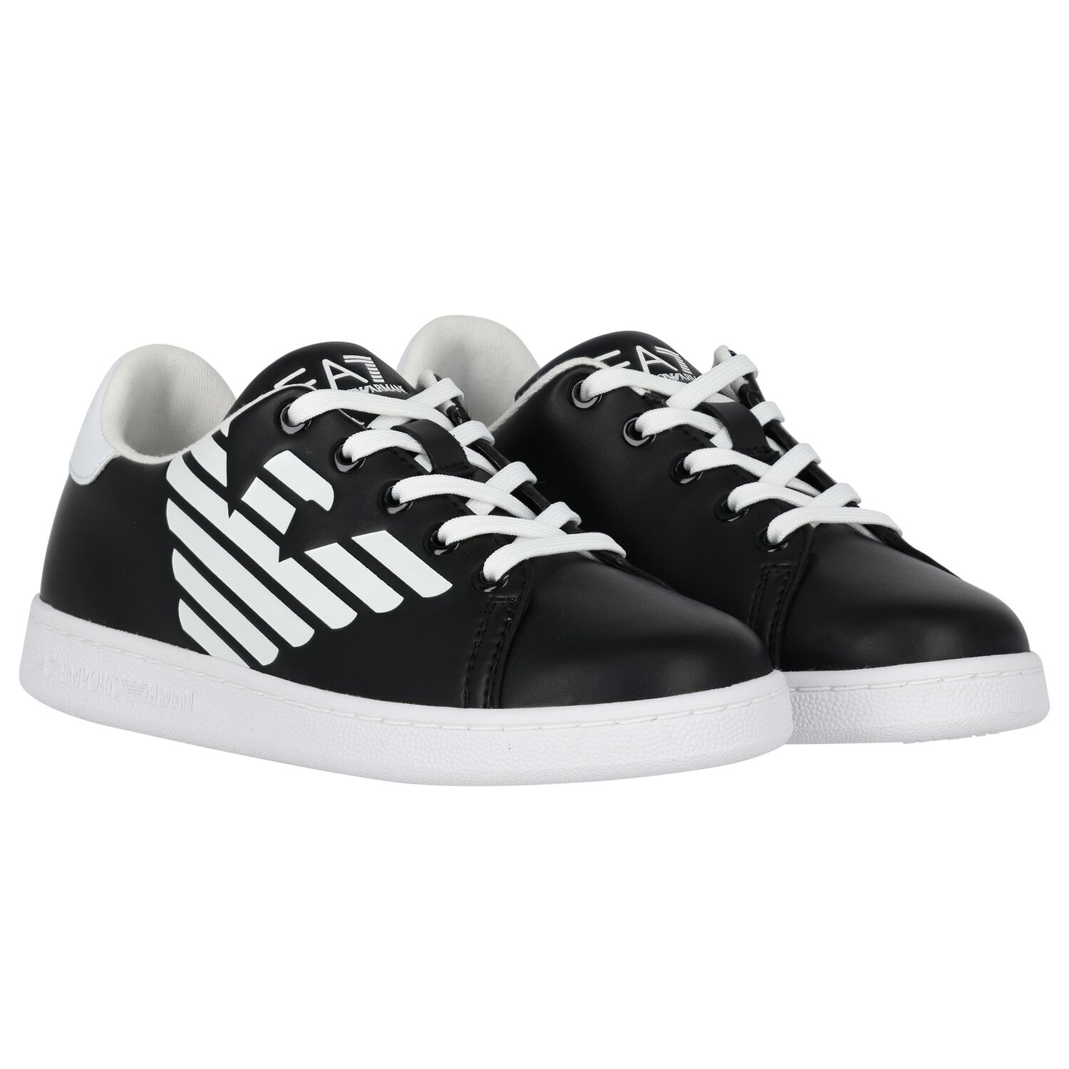 Black Logo Trainers, 1, hi-res image number null