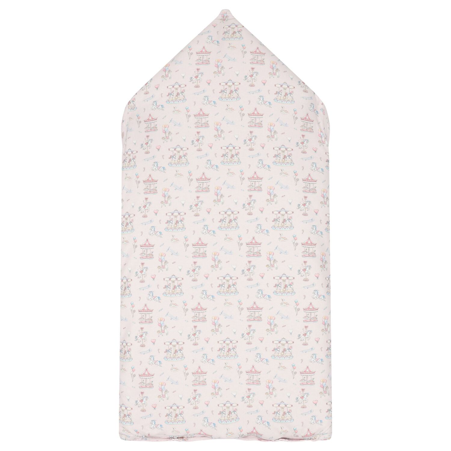 Baby Girls Pink Carousel Nest, 1, hi-res