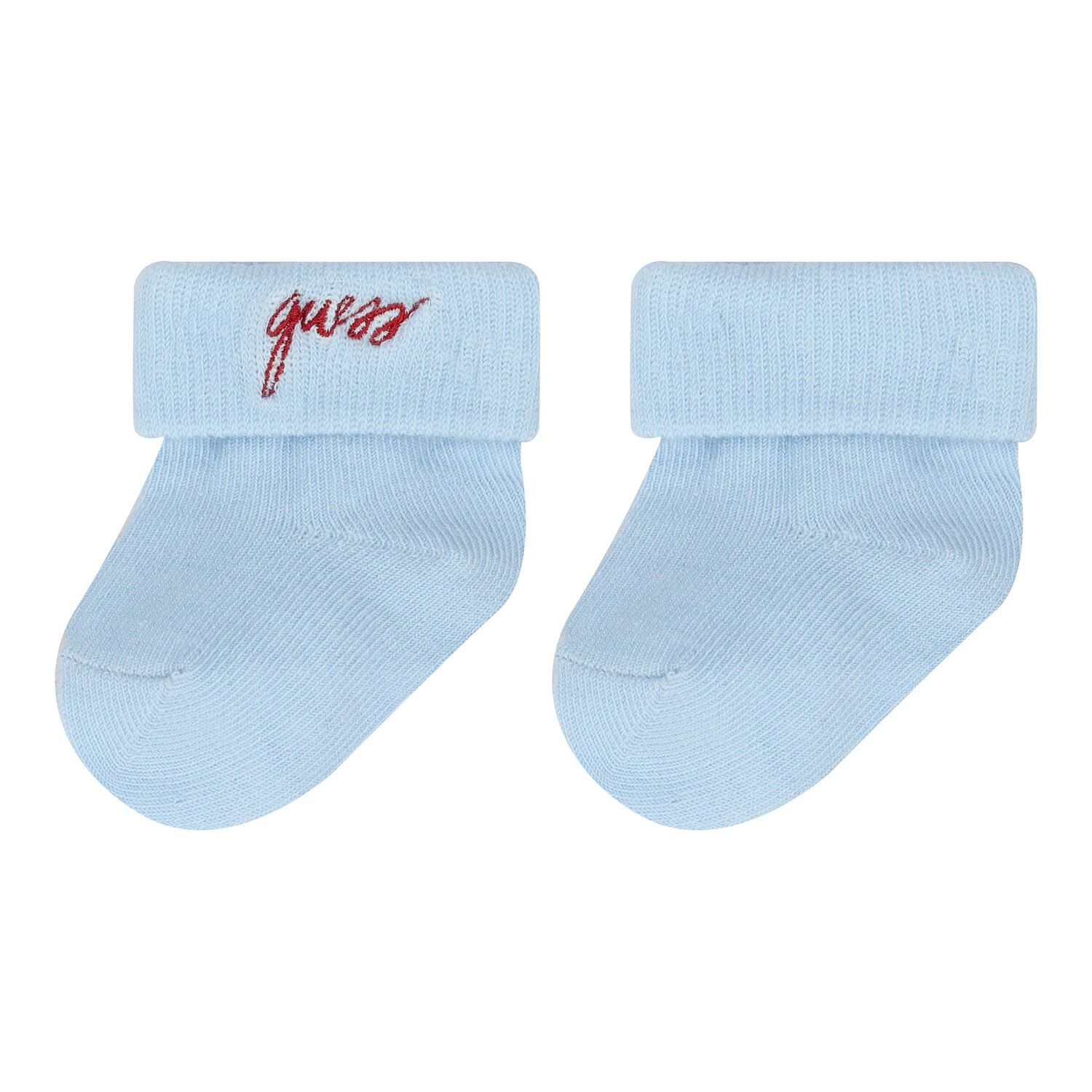 طقم ملابس داخلية للأطفال الرضع مزين بشعار دب تيدي باللونين الأزرق والأبيض, 2, hi-res