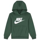 Green Logo Hooded Top, 3, hi-res