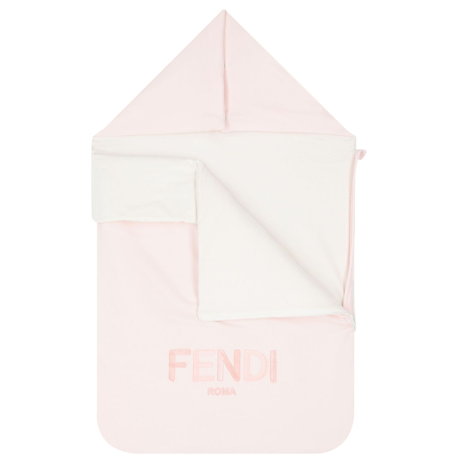 Baby Girls Pink & White Logo Baby Nest, 1, hi-res