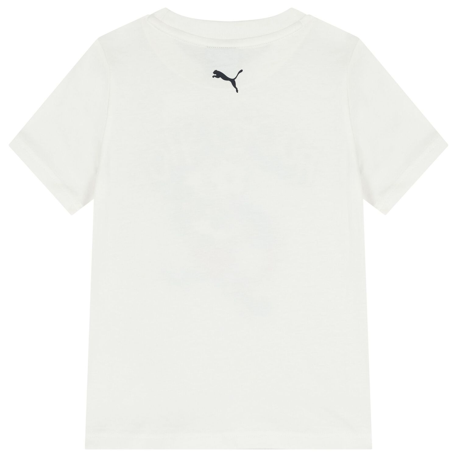 Boys White Logo T-Shirt, 1, hi-res