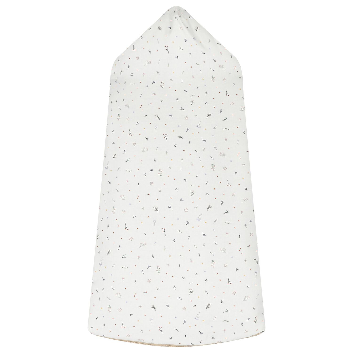 مدس قابل للعكس بغطاء رأس باللون العاجي والوردي للبنات  , 3, hi-res