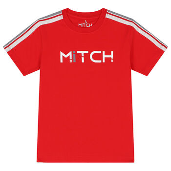 Boys Red Logo T-Shirt