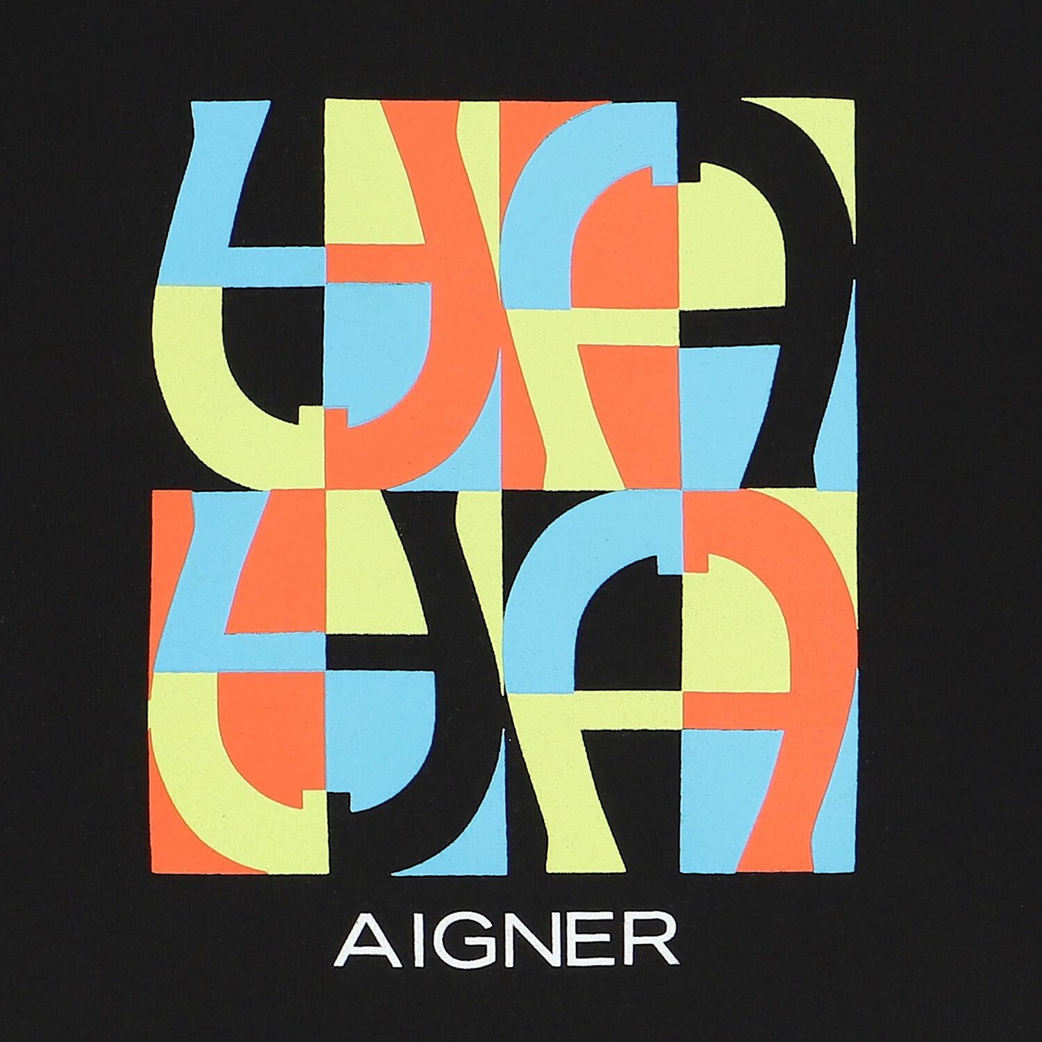 Younger Boys Black Logo T-Shirt, 2, hi-res image number null