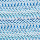 Baby Boys Blue & White Zig Zag Nest, 1, hi-res