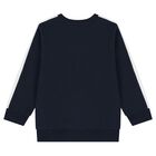 Boys Navy Blue Logo Sweatshirt, 1, hi-res