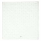 Baby Girls White & Pink Blanket, 1, hi-res