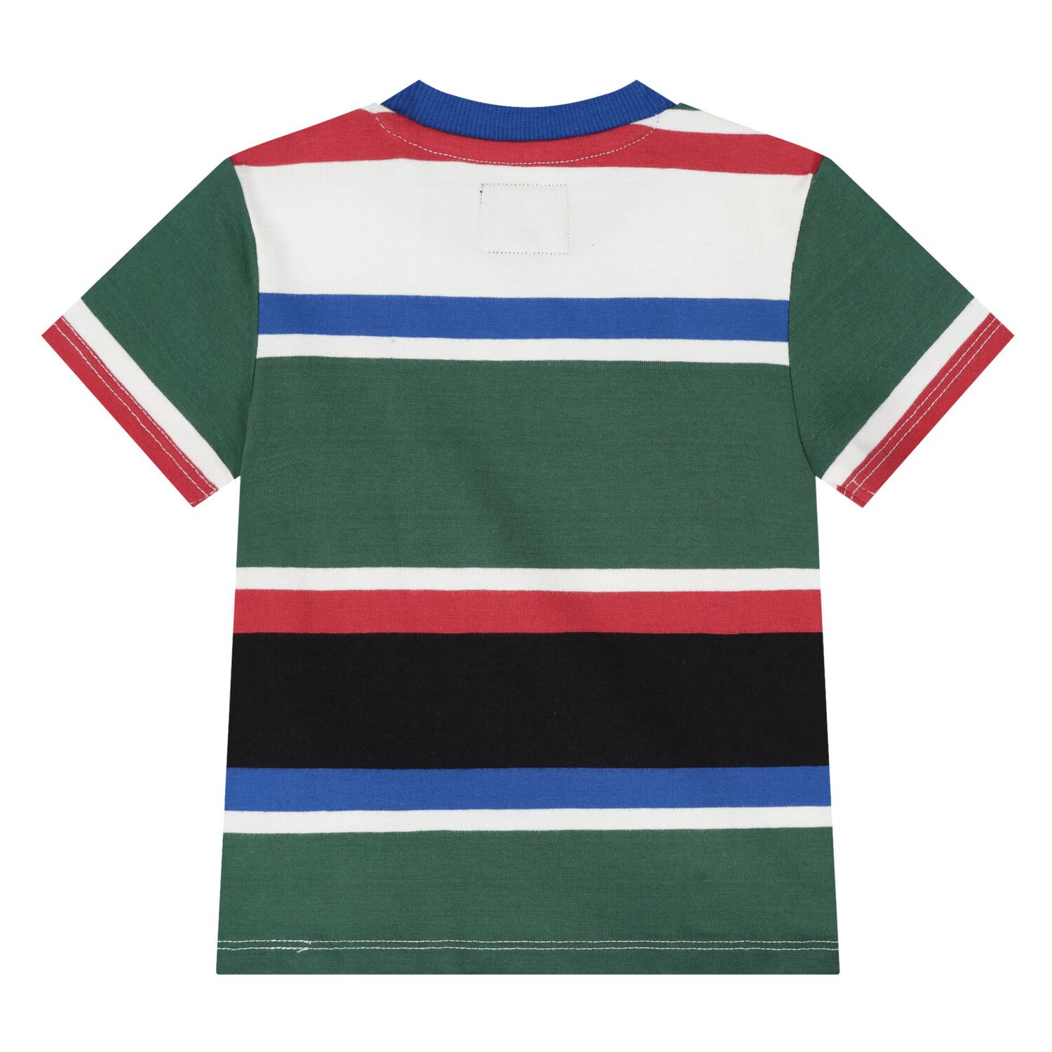  طقم شورت مخطط باللون الأزرق للأولاد, 1, hi-res