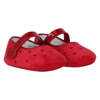 Baby Girls Red Pre Walker Shoes