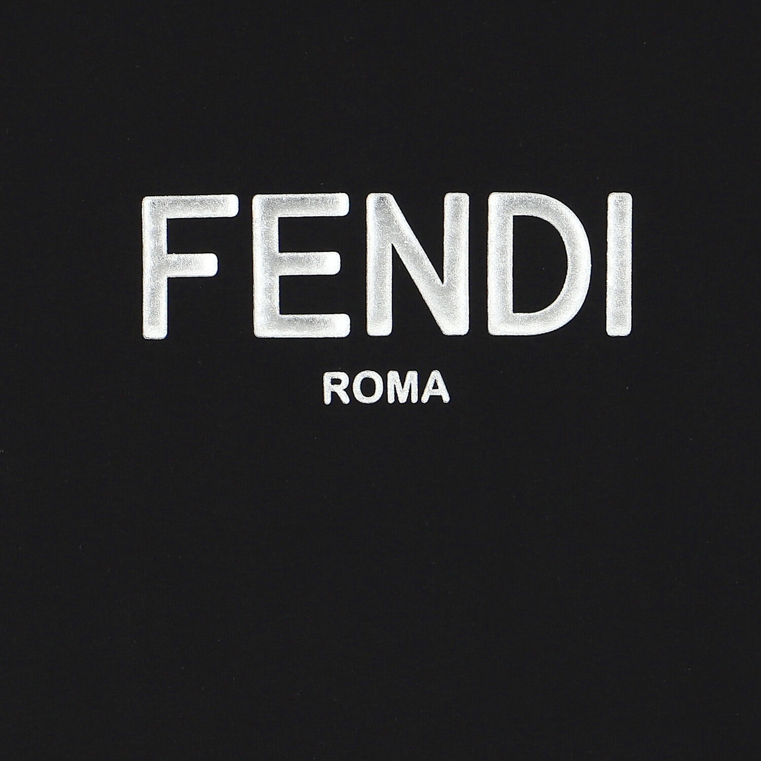 Black & Silver Logo T-Shirt, 1, hi-res