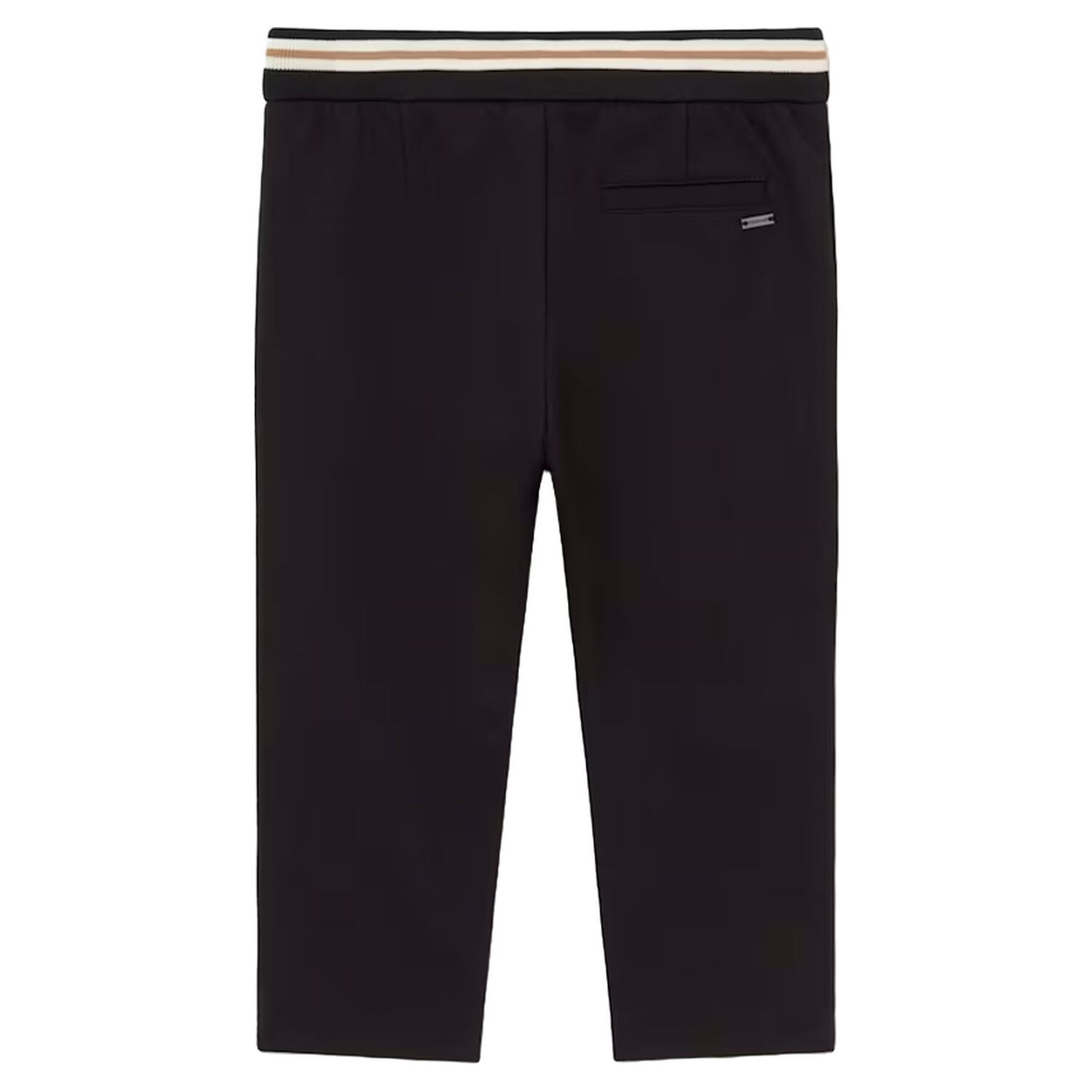 Younger Boys Black Trousers, 1, hi-res