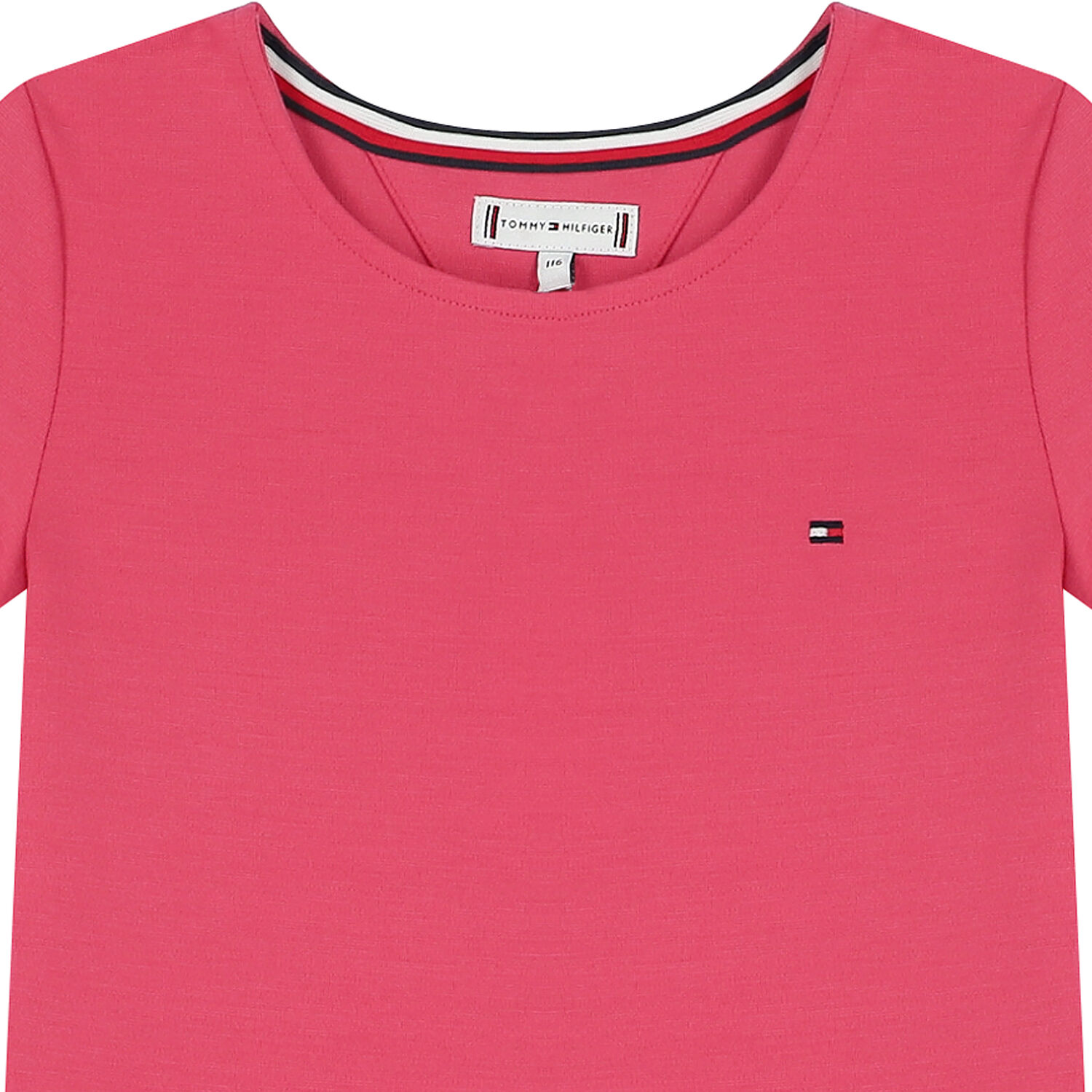 Girls Pink Logo Dress, 1, hi-res image number null